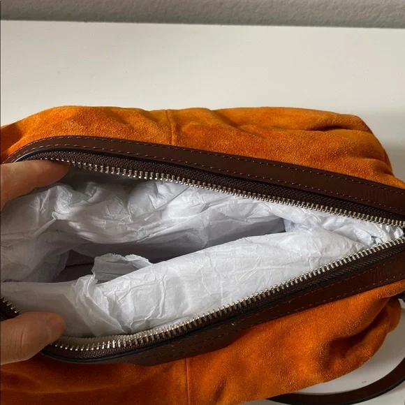 Rag & bone cross commuter leather crossbody bag - suede - Picture 11 of 13